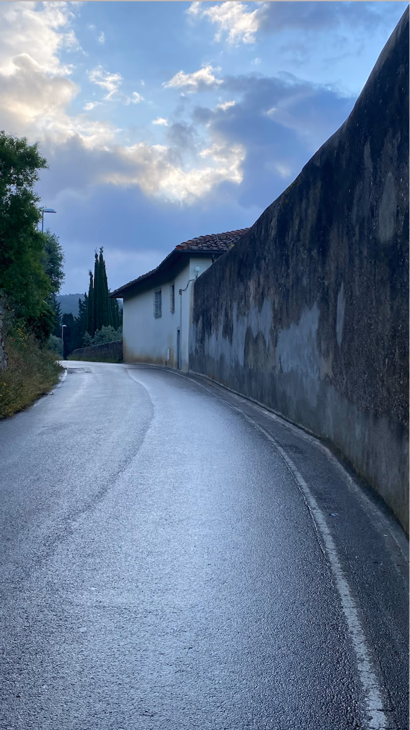 Caption: Small guesthouse in the vicinity of Villa I Tatti, May 2023, Photograph: Lü Peng