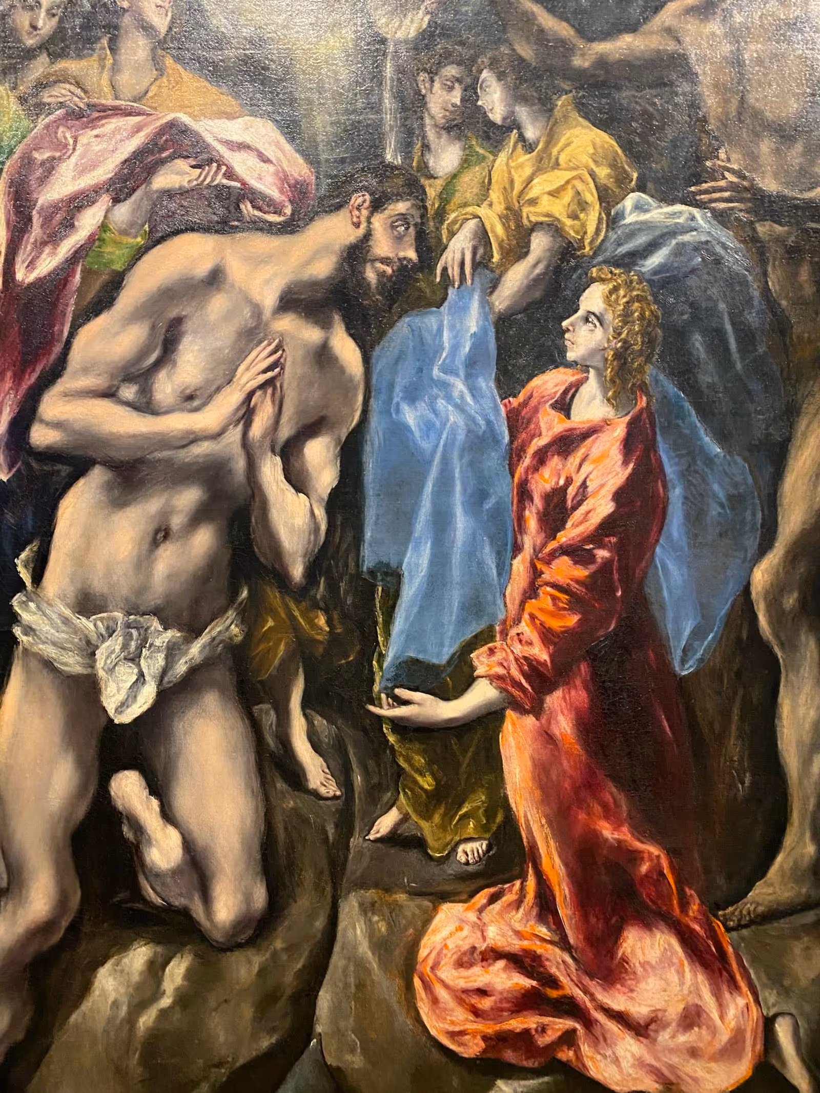 Captions: Work by El Greco 